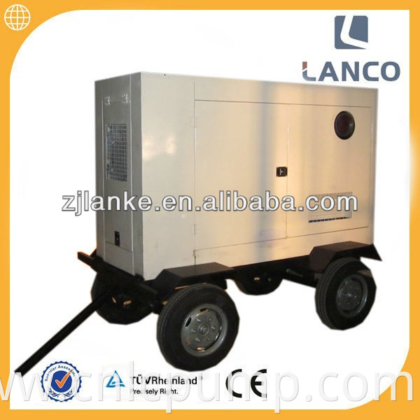 diesel engine mobile trailer mounted self priming pump,marine sewage pump